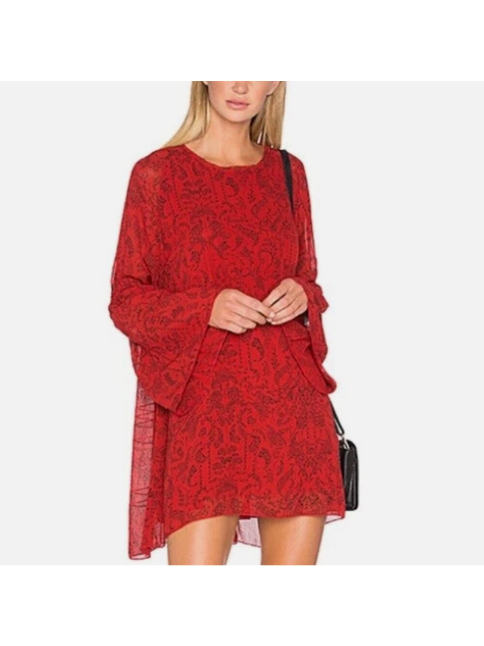 Iro Appoline Red Mini Dress